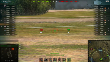 Відмінний приціл Ruler для World of Tanks