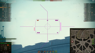 Малиновий приціл для WOT