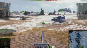 Приціл "Колобок" від marsoff для World of Tanks